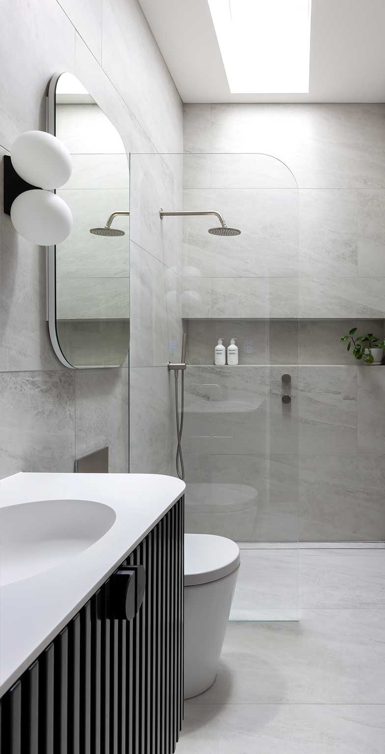 AM Bathrooms + Projects – Custom designed bathrooms + laundry specialists